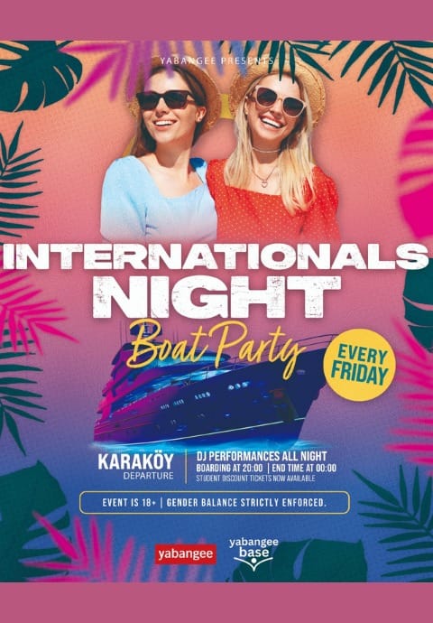  Internationals Night Boat Party
