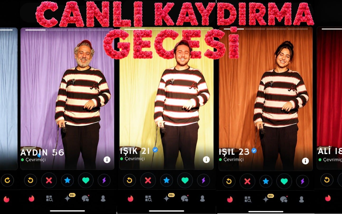 IŞIK DENİZ'LE KAYDIRMA GECESİ