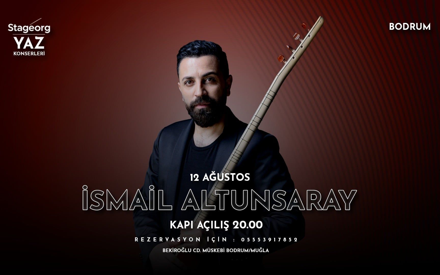 İsmail Altunsaray - Stageorg Yaz Konserleri