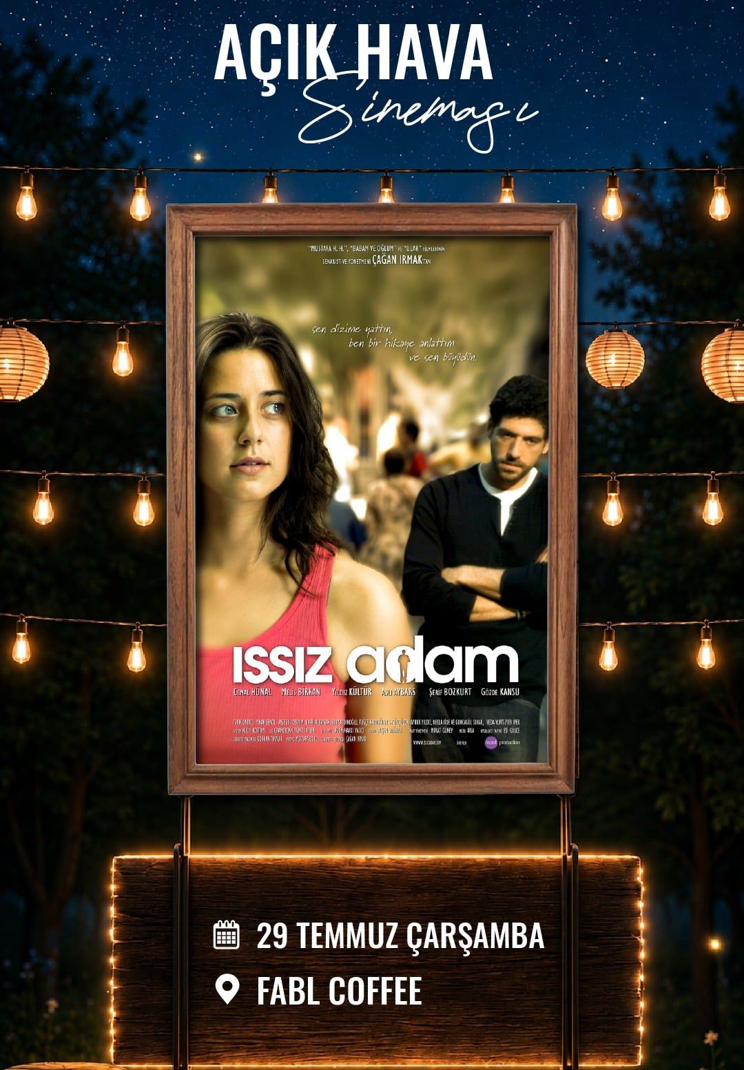 Issız Adam - Fabl Açıkhava Sinema Etkinlikleri