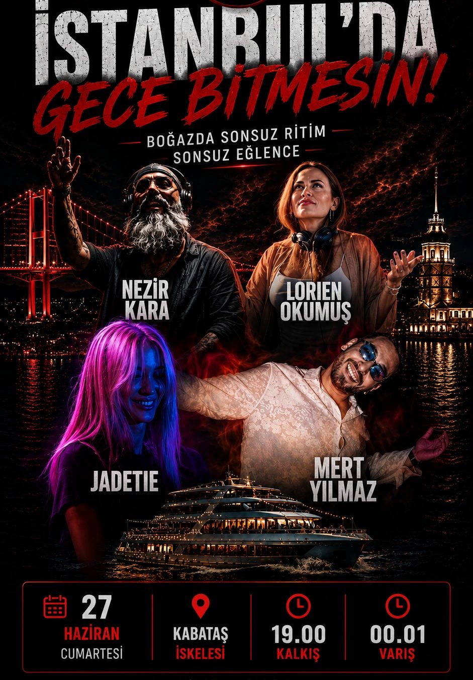İstanbul'da Gece Bitmesin (Boğazda Sonsuz Ritim Sonsuz Eğlence) 