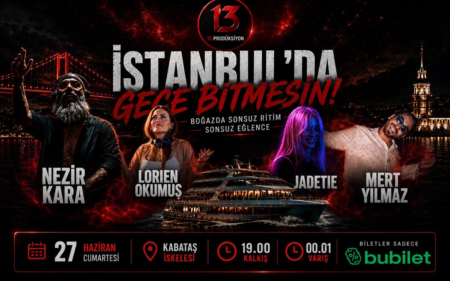 İstanbul'da Gece Bitmesin (Boğazda Sonsuz Ritim Sonsuz Eğlence) 