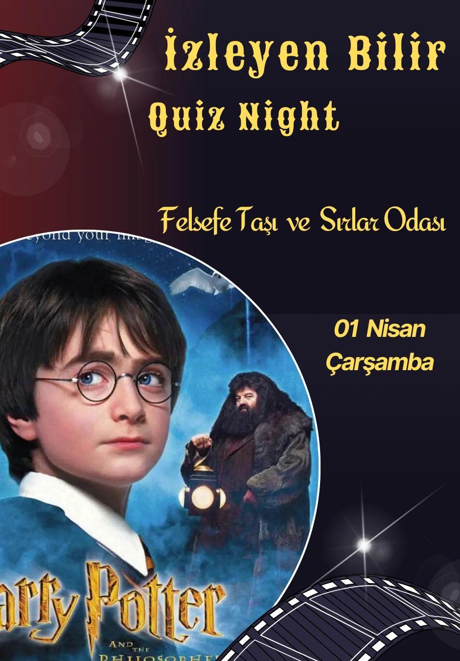 İzleyen Bilir -  Harry Potter Felsefe Taşı ve Sırlar Odası 