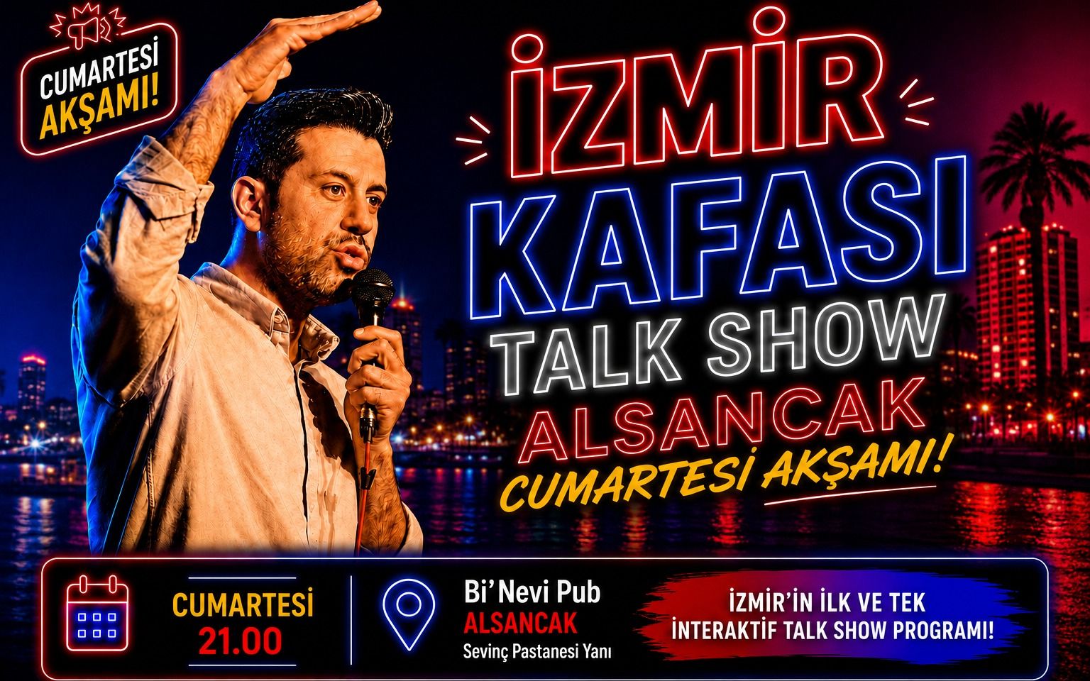 İzmir Kafası Talk Show Alsancak