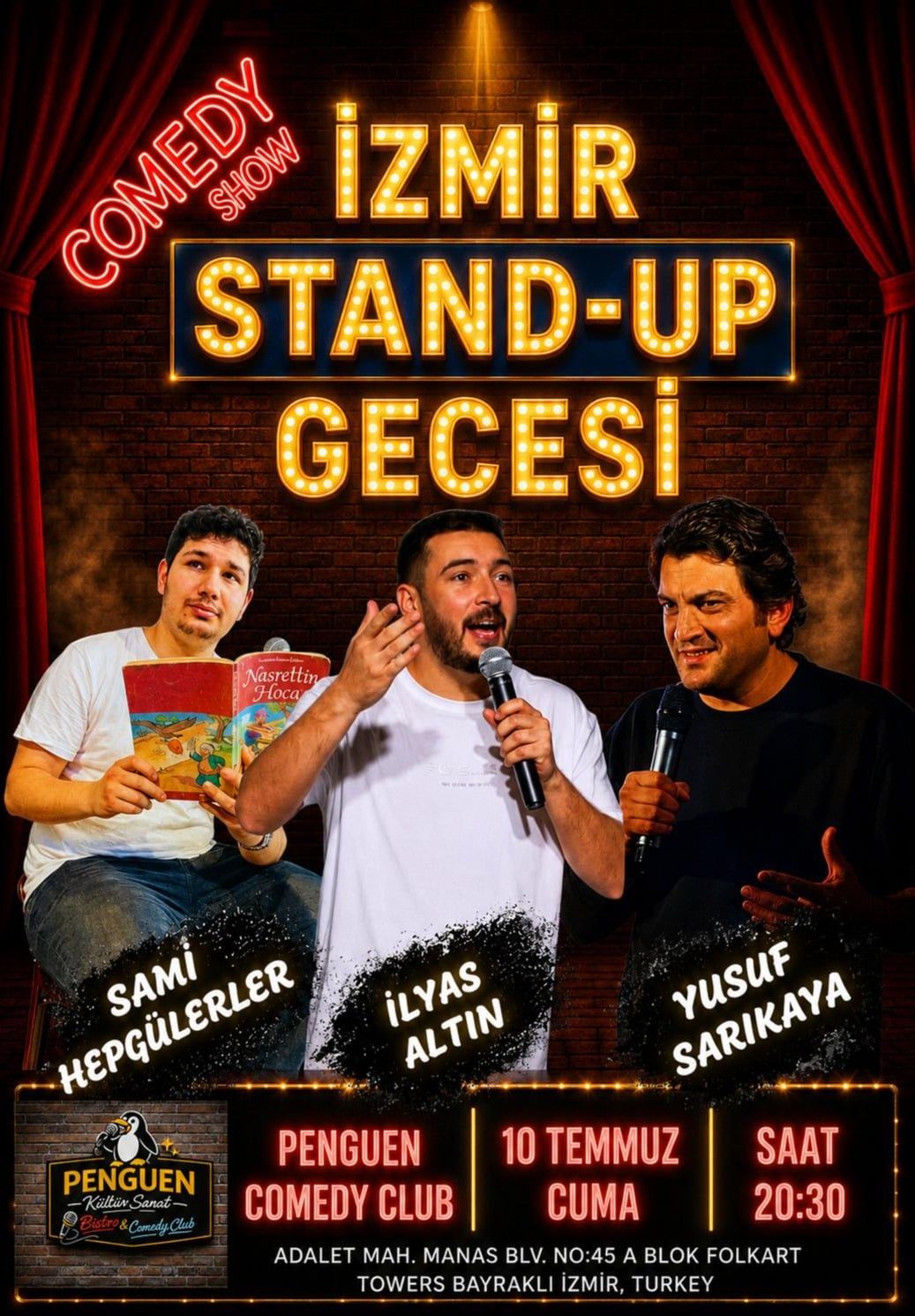 İzmir Stand up Gecesi İlyas Altın