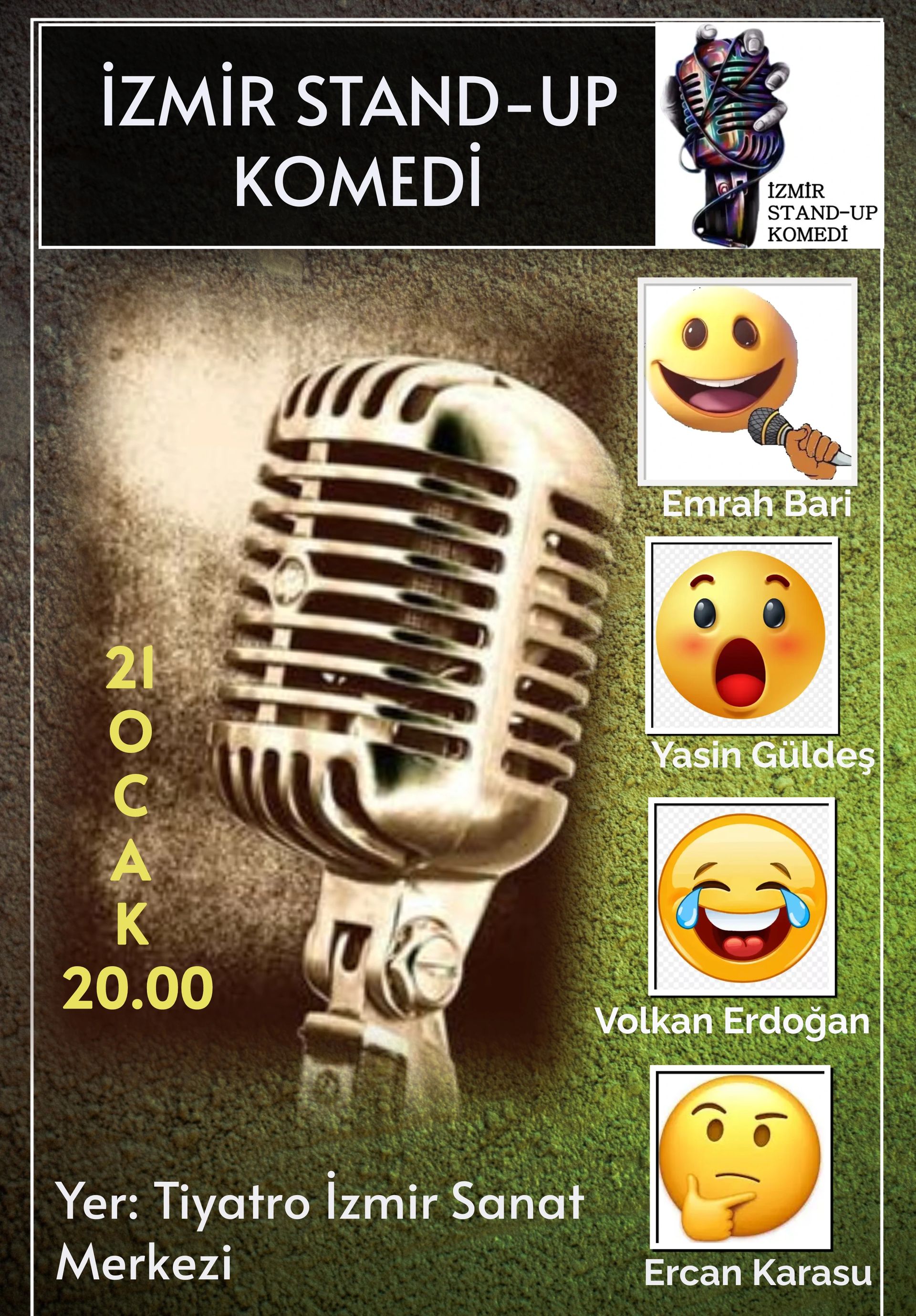 İzmir Stand-Up Komedi Gecesi