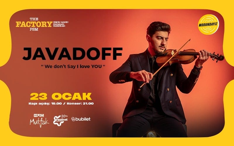 JAVADOFF - We Don't Say I Love You