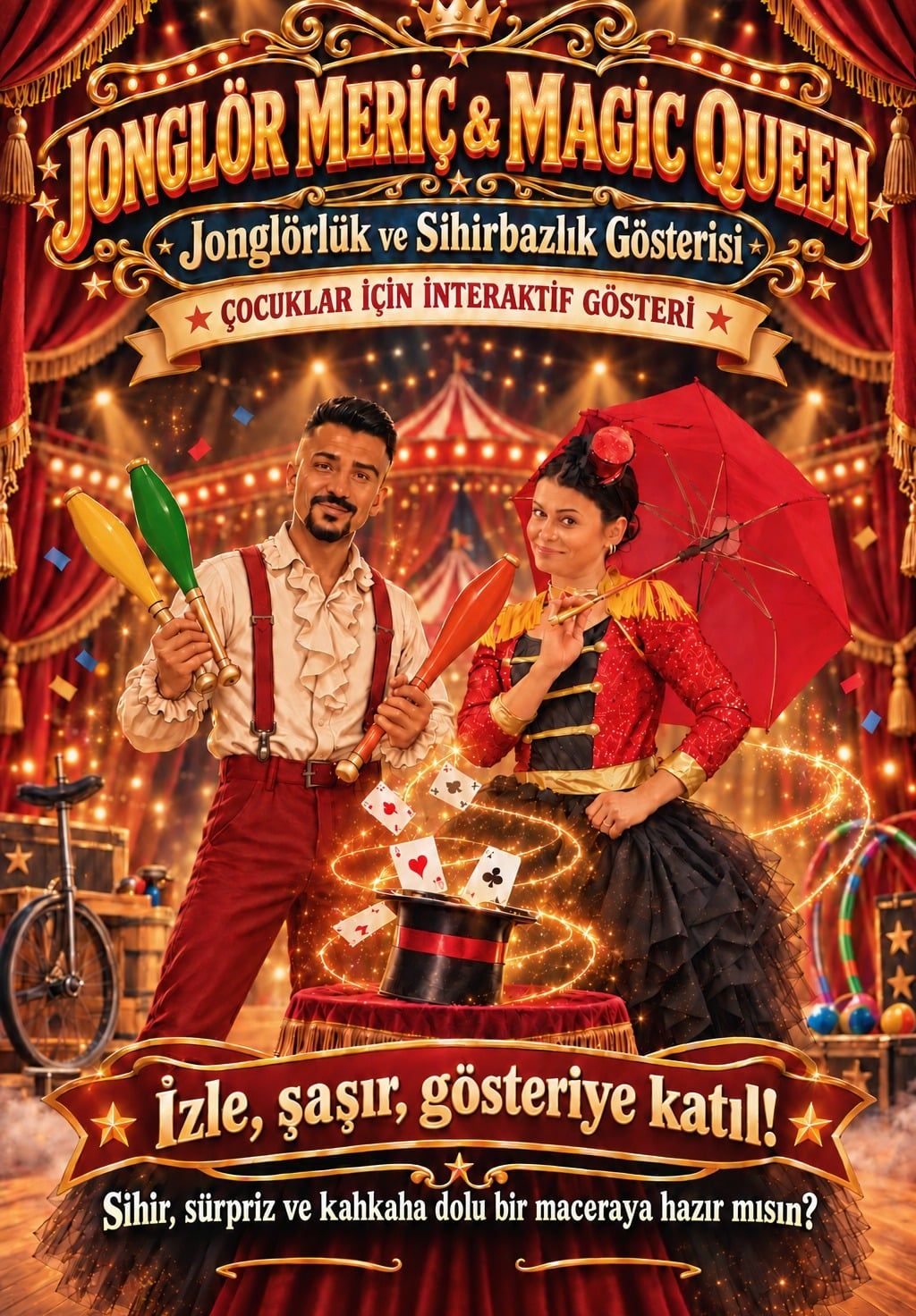 Jonglör Meriç Ülker & Magic Queen