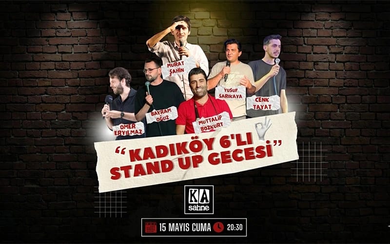 Kadıköy Altılı Stand up Gecesi