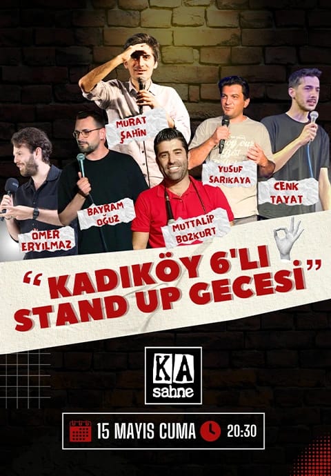 Kadıköy Altılı Stand up Gecesi