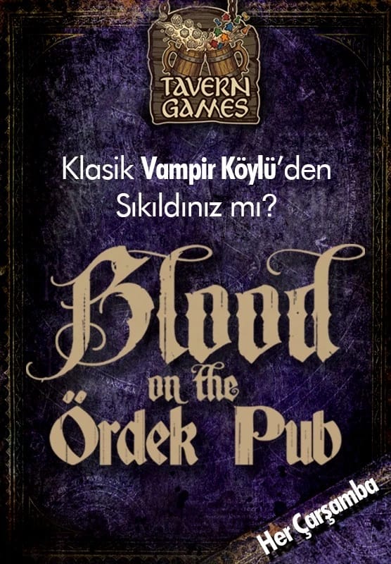 Kadıköy Blood on the Ördek Pub: Klasik Vampir Köylü Oyunlarını Unutun!