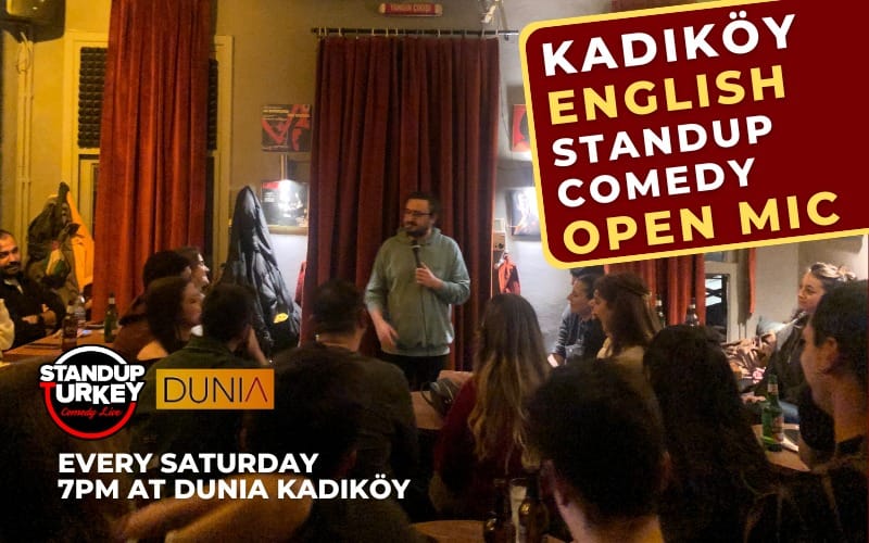 Kadıköy English Stand Up Comedy Open Mic