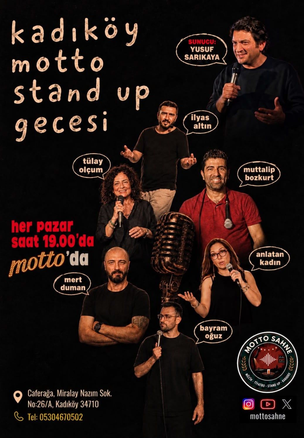 Kadıköy Motto Stand Up Gecesi