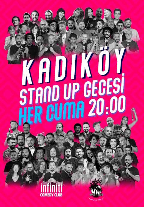 Kadıköy Stand up Gecesi Cuma 20:00