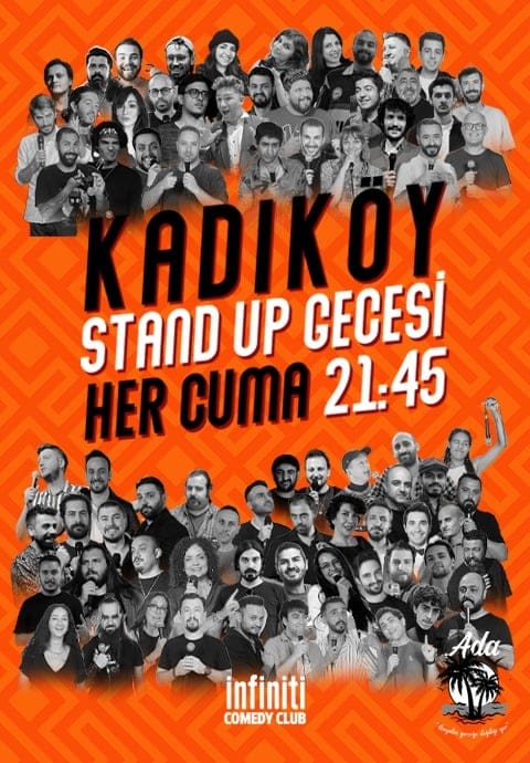 Kadıköy Stand Up Gecesi Cuma 21:45