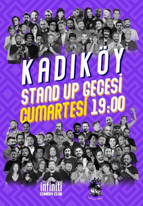 Kadıköy Stand up Gecesi Cumartesi 19:00