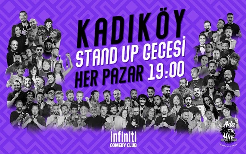 Kadıköy Stand up Gecesi Pazar 19:00