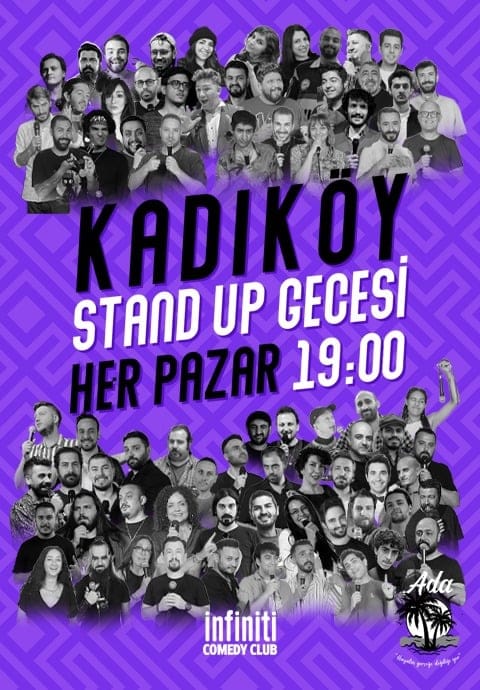 Kadıköy Stand up Gecesi Pazar 19:00