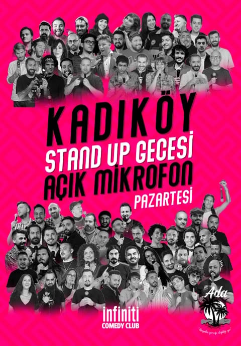 Kadıköy Stand up Gecesi Pazartesi Açık Mikrofon 