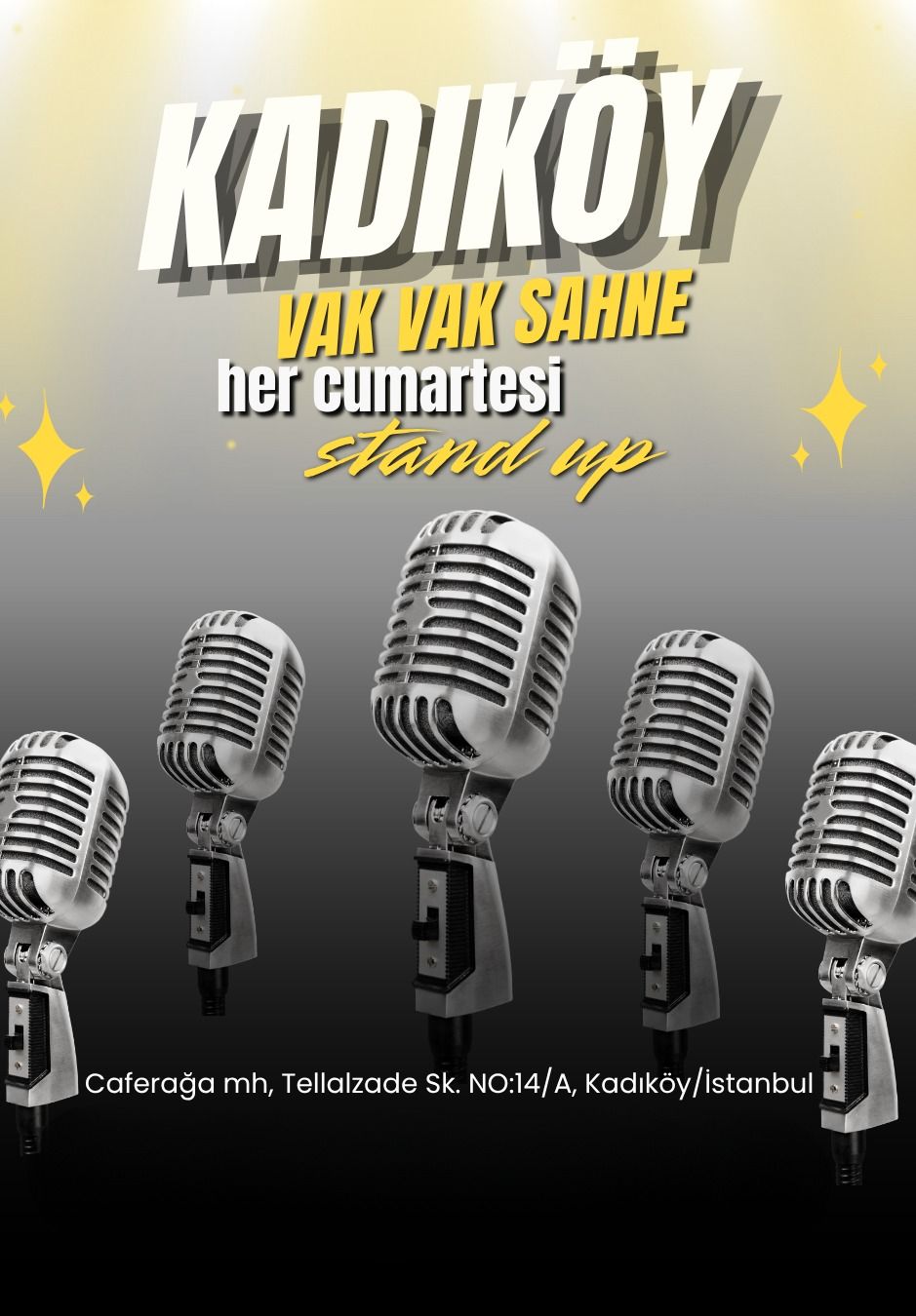 Kadıköy Vak Vak Sahne Stand Up
