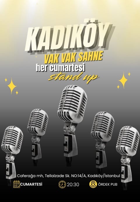 Kadıköy Vak Vak Sahne Stand Up