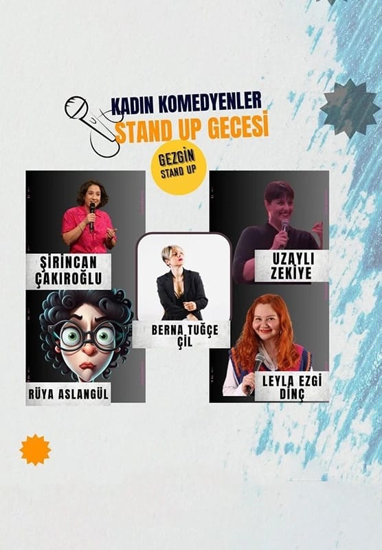 Kadın Komedyenler Stand Up Gecesi