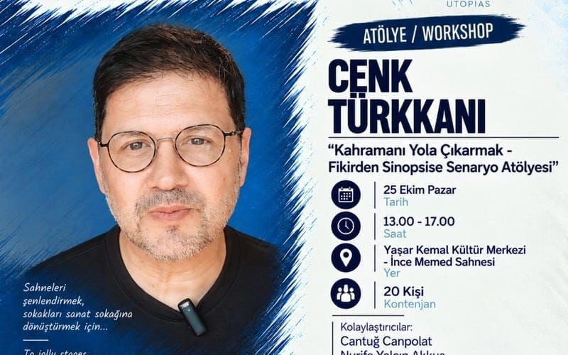 Kahramanı Yola Çıkarmak – “Fikirden Sinopsise Senaryo Atölyesi” | 18. Ethos Tiyatro Festivali