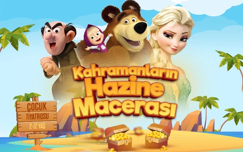 Kahramanların Hazine Macerası Çocuk Oyunu