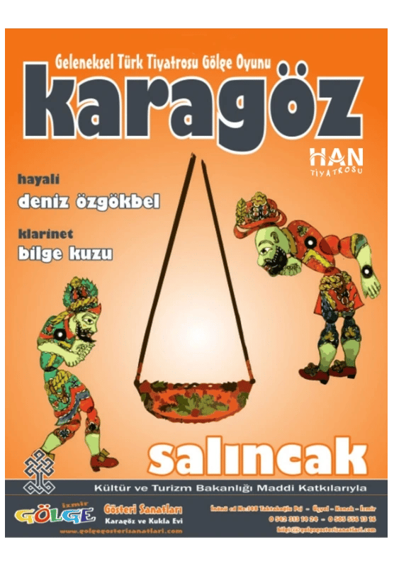 Karagöz Salıncak Çocuk Oyunu