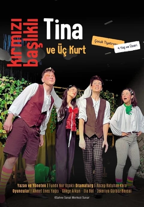 Kırmızı Başlıklı Tina ve Üç Kurt