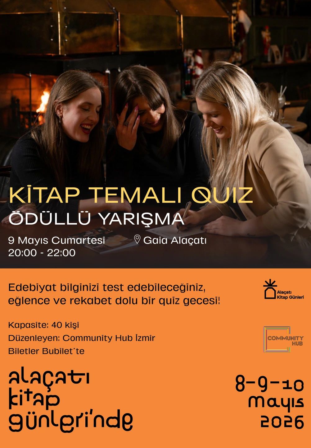 Kitap Temalı Quiz Night
