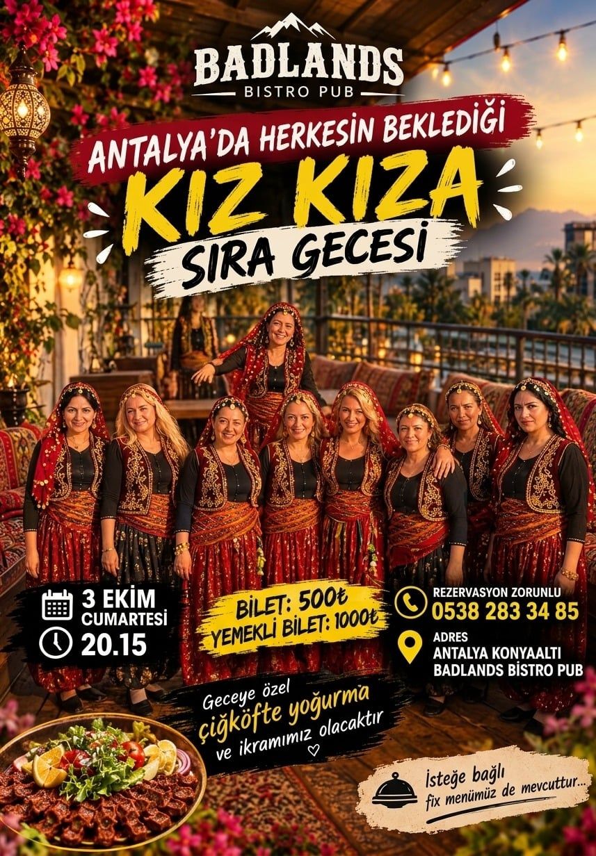 Kız Kıza Sıra Gecesi 