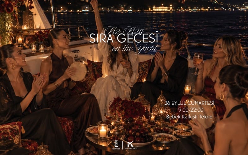 Kız Kıza Teknede Sıra Gecesi