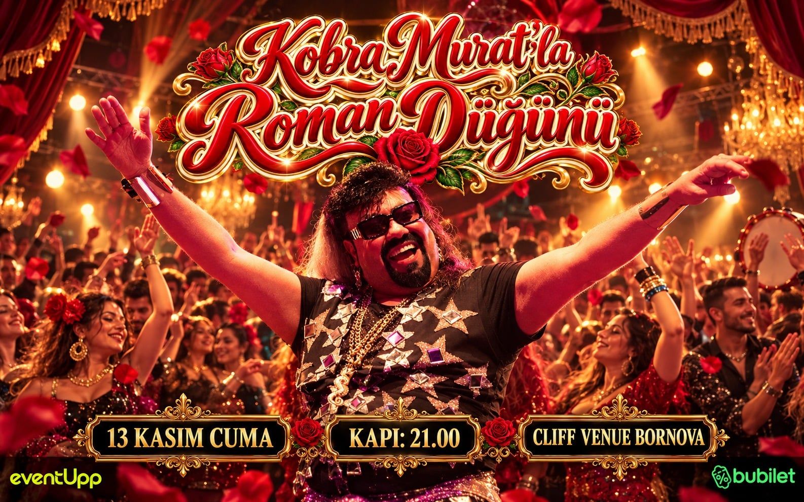 Kobra Murat’la Roman Düğünü