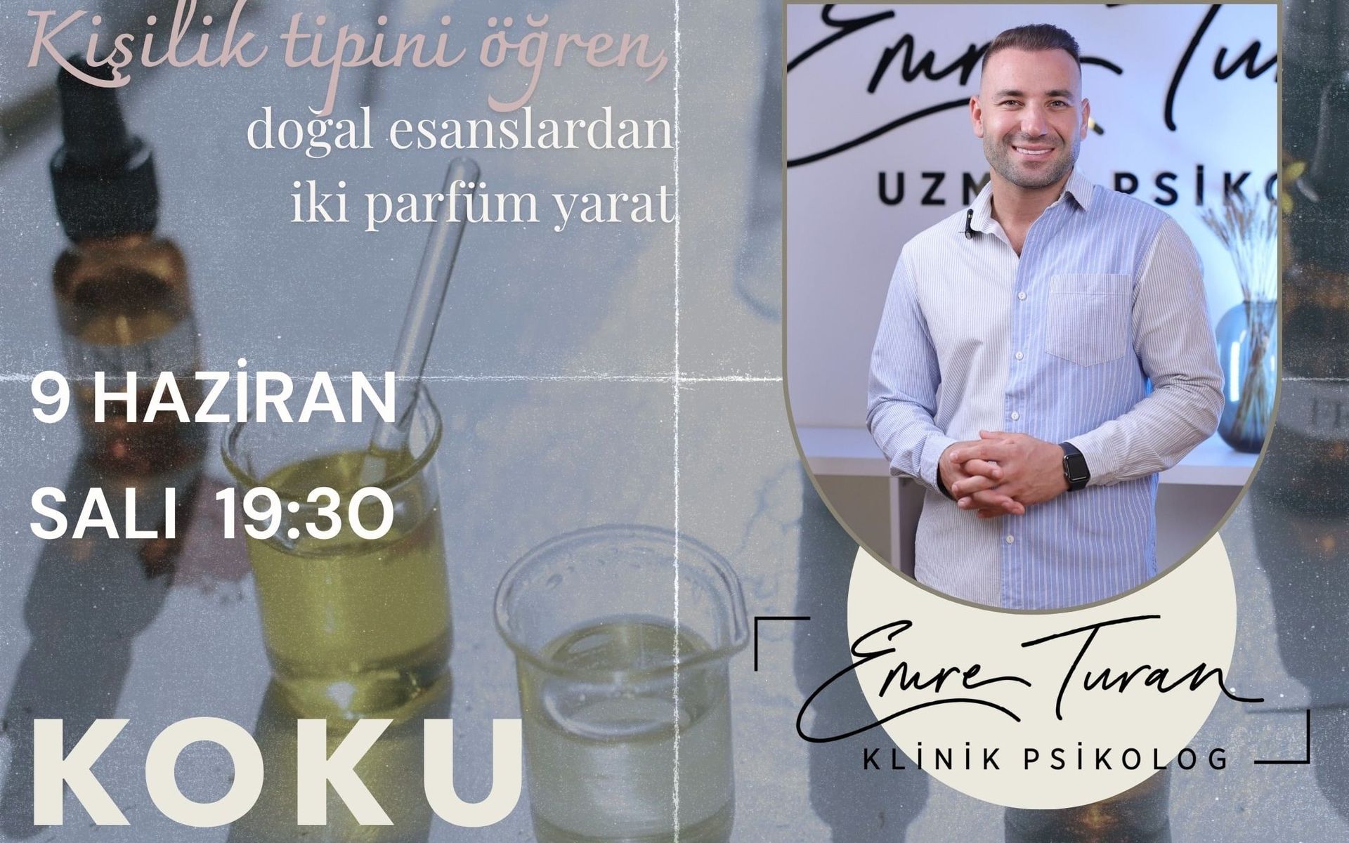 Koku Psikolojisi ve Aromaterapi Atölyesi