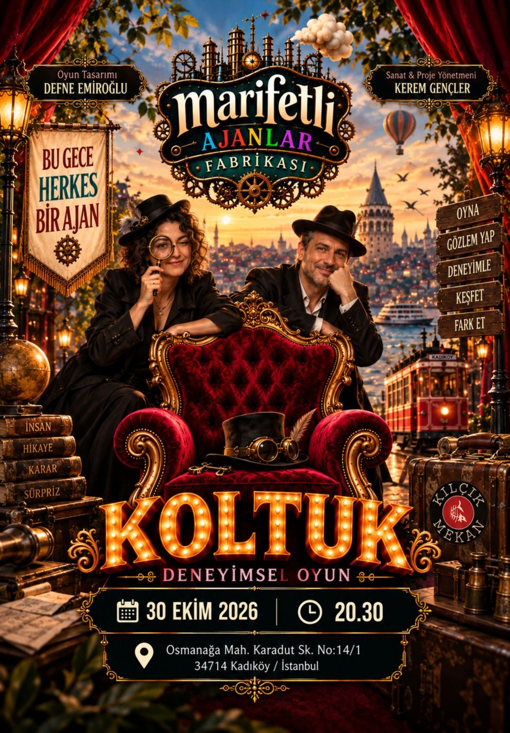 KOLTUK - Deneyimsel Oyun