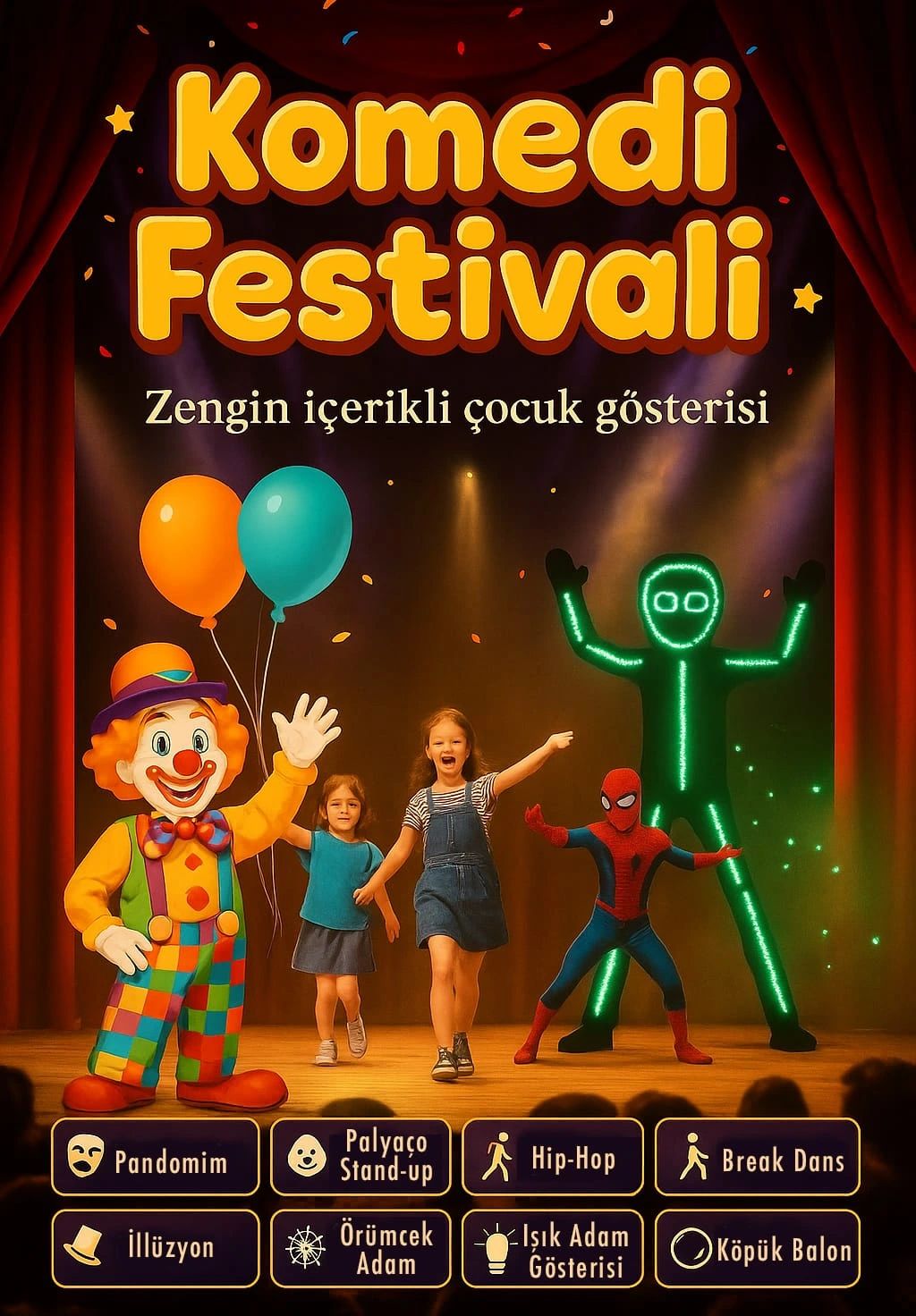 Komedi Festivali Çocuk Gösterisi