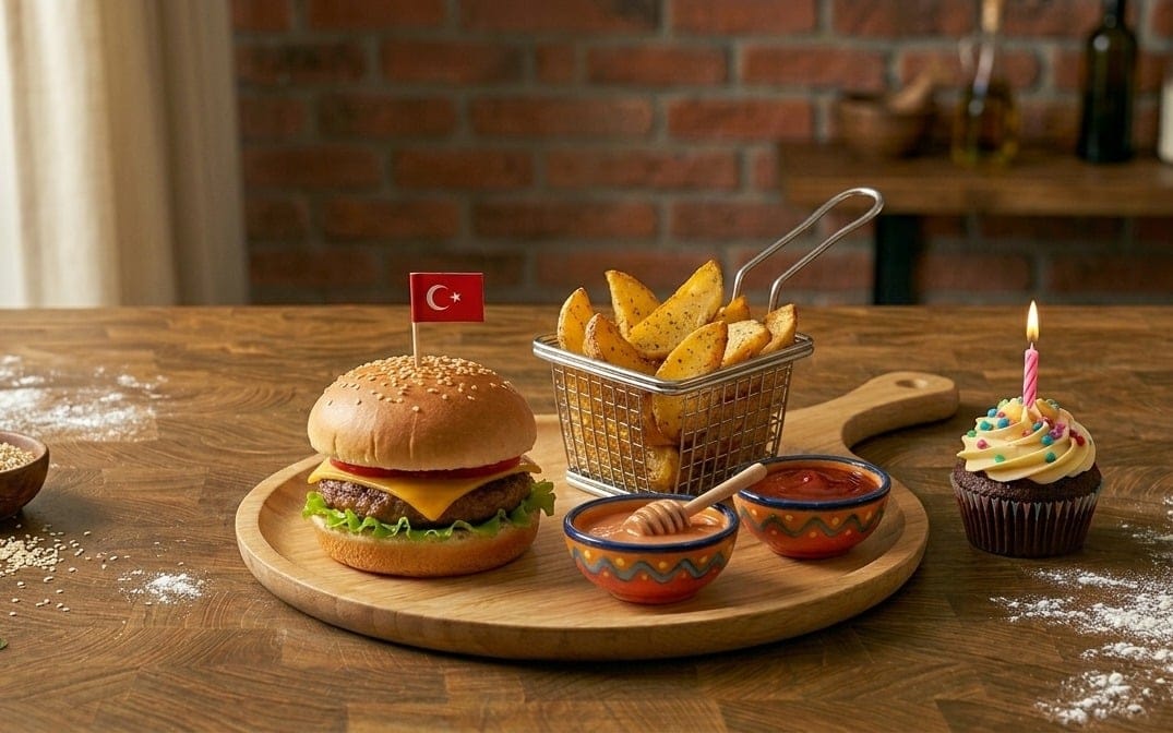 Komili ile Çocuk Şefler Mutfakta (7-10 Yaş) - Burger - EKS Mutfak 