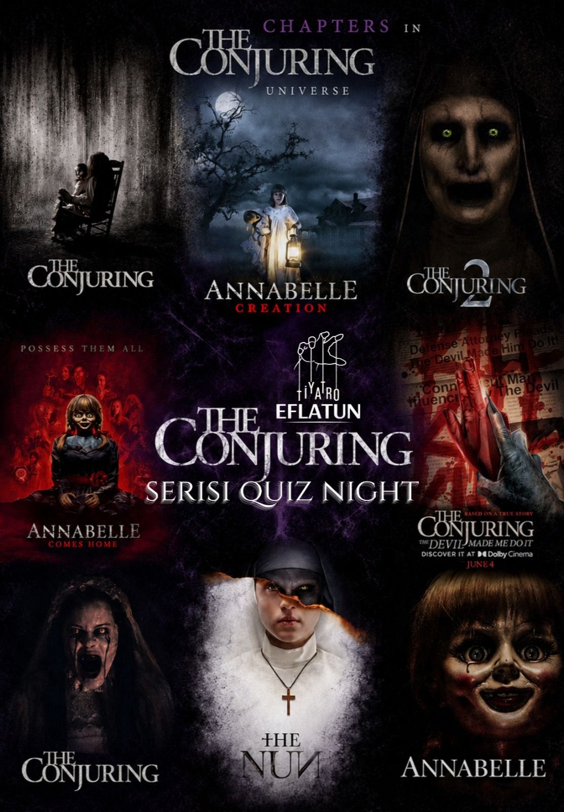 Korku Seansı Serisi The Conjuring Quiz Night