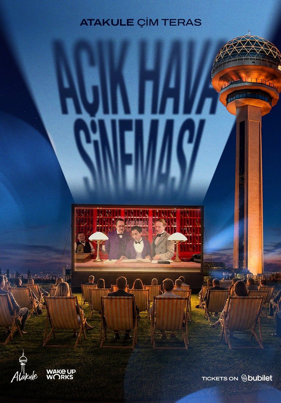 Kule’de Açık Hava Sineması 