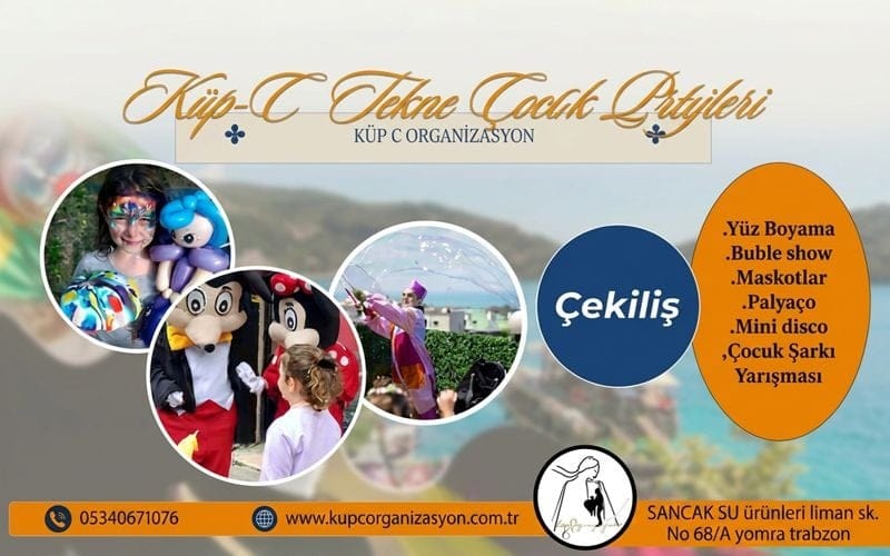 Küp C Tekne Çocuk Party