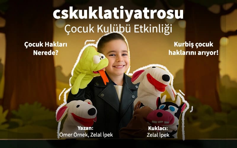 Kurbiş Çocuk Haklarını Arıyor Kukla Oyunu