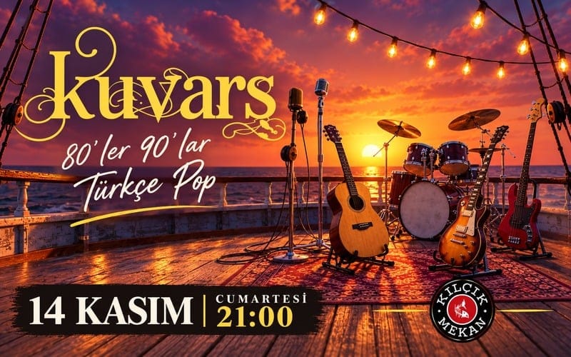 KUVARS 90'lar Türkçe Pop Konser