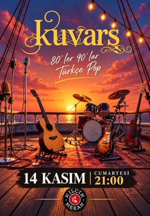 KUVARS 90'lar Türkçe Pop Konser