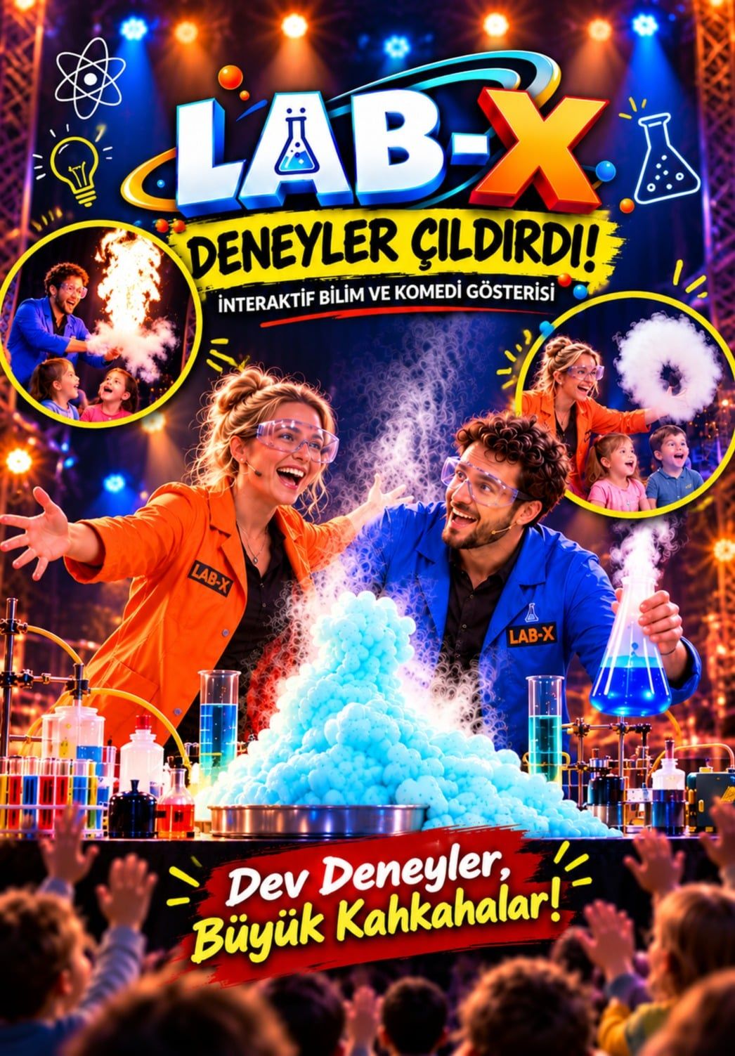 LAB-X: DENEYLER ÇILDIRDI!