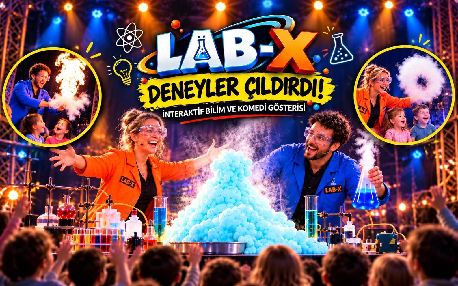 LAB-X: DENEYLER ÇILDIRDI!