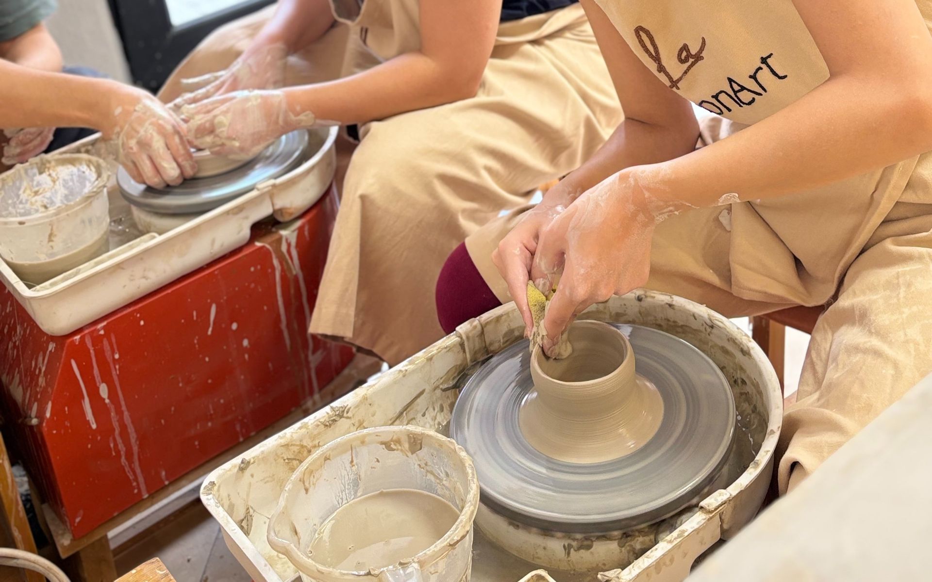 Leonart Atölye | Çömlekçi Tornası Workshop