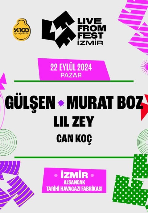 Live From Fest İzmir - Gülşen - Murat Boz - Lil Zey - Can Koç