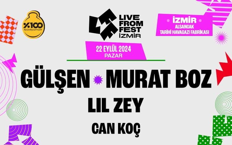 Live From Fest İzmir - Gülşen - Murat Boz - Lil Zey - Can Koç
