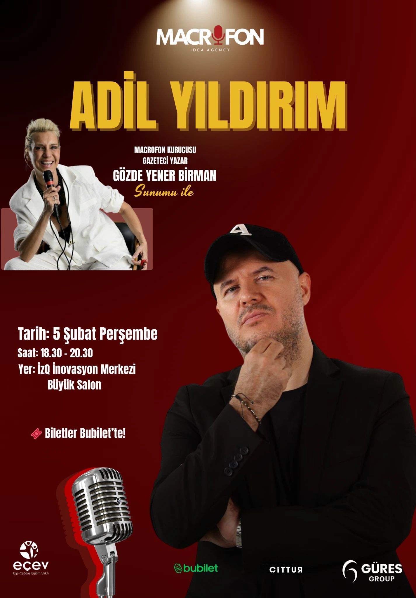 MACROFON Sunar: Adil Yıldırım